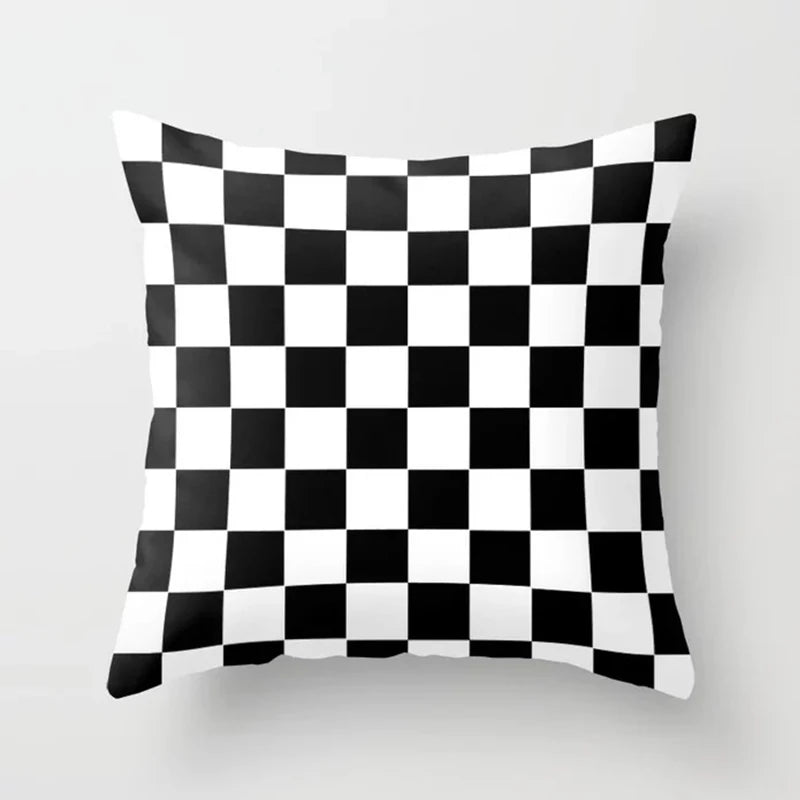 45X45CM Geometric Abstract Janet Office Cushion Pillow Case Car Cover Waist