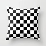 45X45CM Geometric Abstract Janet Office Cushion Pillow Case Car Cover Waist