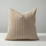 Soft Velvet Double-Sided Design Sofa Cushion Cover, Office Backrest Cushion Cover, Bedside Cushion Cover, Durable