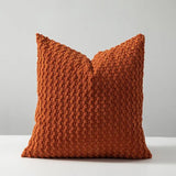 Soft Velvet Double-Sided Design Sofa Cushion Cover, Office Backrest Cushion Cover, Bedside Cushion Cover, Durable