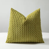 Soft Velvet Double-Sided Design Sofa Cushion Cover, Office Backrest Cushion Cover, Bedside Cushion Cover, Durable