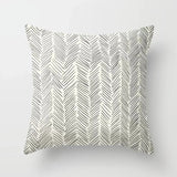 45X45CM Geometric Abstract Janet Office Cushion Pillow Case Car Cover Waist