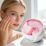 60Pcs  Rose Hyaluronic Acid Eye Mask anti Dark Circles Eye Bags Moisturizing Anti-Aging Eye Patches Skin Care Products