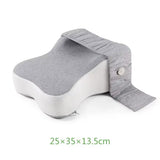 Orthopedic Slow Rebound Memory Cotton Clamp Leg Pillow Maternity Foot Pillow Strap Adjustable Side Sleeping Knee Leg Pillow