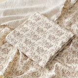 100X100Cm Baby Receive Blanket for Newborn Cotton Muslin Swaddle Blanket Bedding Infant Bath Towel Baby Items Mother Kids
