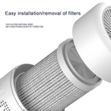New Mini Air Purifier HEPA Filter Uses Negative Ion Technology to Eliminate Formaldehyde Odors Smoke and Dust Particles