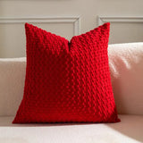 Soft Velvet Double-Sided Design Sofa Cushion Cover, Office Backrest Cushion Cover, Bedside Cushion Cover, Durable