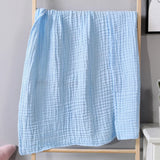6 Layers Cotton Muslin Blankets Lightweight Cotton Throw Cooling Soft Throw Blanket for Year-Round Comfort Breathable Bedspread