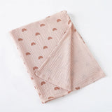80X65Cm Muslin Squares Baby Swaddle Blanket Newborn Diaper Bedding Cotton Stroller Blankets Babies Accessories Infant Nap Cover