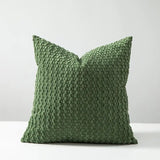 Soft Velvet Double-Sided Design Sofa Cushion Cover, Office Backrest Cushion Cover, Bedside Cushion Cover, Durable