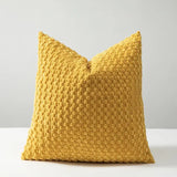 Soft Velvet Double-Sided Design Sofa Cushion Cover, Office Backrest Cushion Cover, Bedside Cushion Cover, Durable