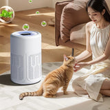 New Mini Air Purifier HEPA Filter Uses Negative Ion Technology to Eliminate Formaldehyde Odors Smoke and Dust Particles