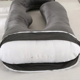 G Shaped Pregnancy Pillow Waist Support for Pregnant Women Maternity Breastfeeding Cushion Cotton 3KG Body Pillow