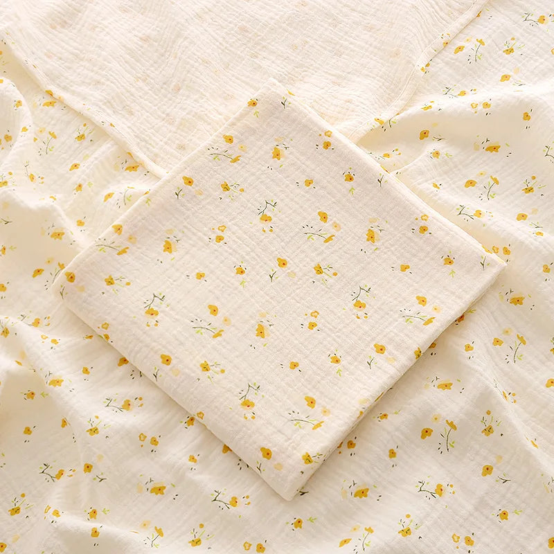 100X100Cm Baby Receive Blanket for Newborn Cotton Muslin Swaddle Blanket Bedding Infant Bath Towel Baby Items Mother Kids