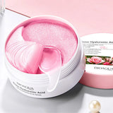 60Pcs  Rose Hyaluronic Acid Eye Mask anti Dark Circles Eye Bags Moisturizing Anti-Aging Eye Patches Skin Care Products