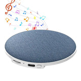 Bedroom Pillow Speaker Bluetooth 5.4 under Pillow Sound Machine with White Noise 30 60 90 Min Timers Hifi Stereo Sound