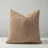 Soft Velvet Double-Sided Design Sofa Cushion Cover, Office Backrest Cushion Cover, Bedside Cushion Cover, Durable