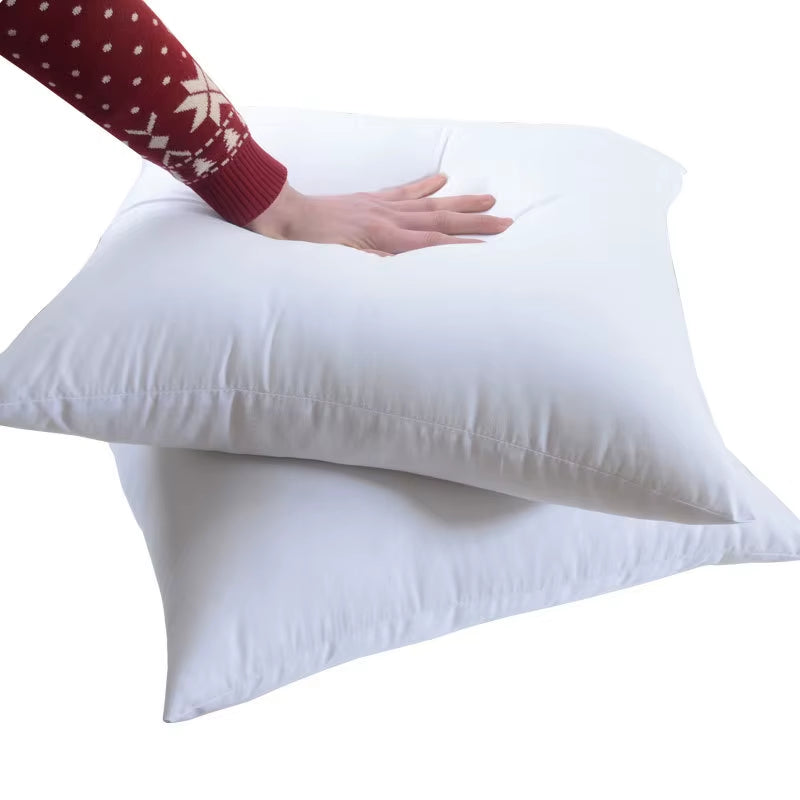 Standard White Bounce Back Pillow Cushion Core Sofa Car Seat Home Interior Decor Pillows30X30/40X40/45X45/60X80Cm