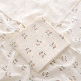 100X100Cm Baby Receive Blanket for Newborn Cotton Muslin Swaddle Blanket Bedding Infant Bath Towel Baby Items Mother Kids