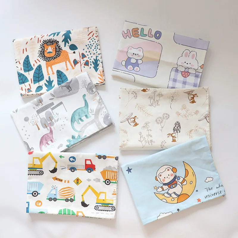 30X50Cm Toddler Pillowcase Cotton Kids Pillow Case Soft Envelope Baby Pillow Cover Children Bedding Accessories for Boys Girls
