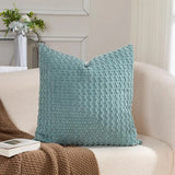 Soft Velvet Double-Sided Design Sofa Cushion Cover, Office Backrest Cushion Cover, Bedside Cushion Cover, Durable