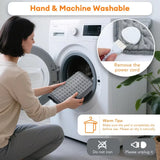 30*60Cm Electric Heating Pads for Back Neck Shoulder Home Office Washable Winter Warm Blanket 4 Timer 9 Temperature Control