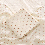 100X100Cm Baby Receive Blanket for Newborn Cotton Muslin Swaddle Blanket Bedding Infant Bath Towel Baby Items Mother Kids