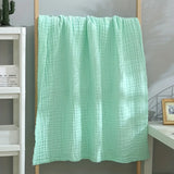 6 Layers Cotton Muslin Blankets Lightweight Cotton Throw Cooling Soft Throw Blanket for Year-Round Comfort Breathable Bedspread