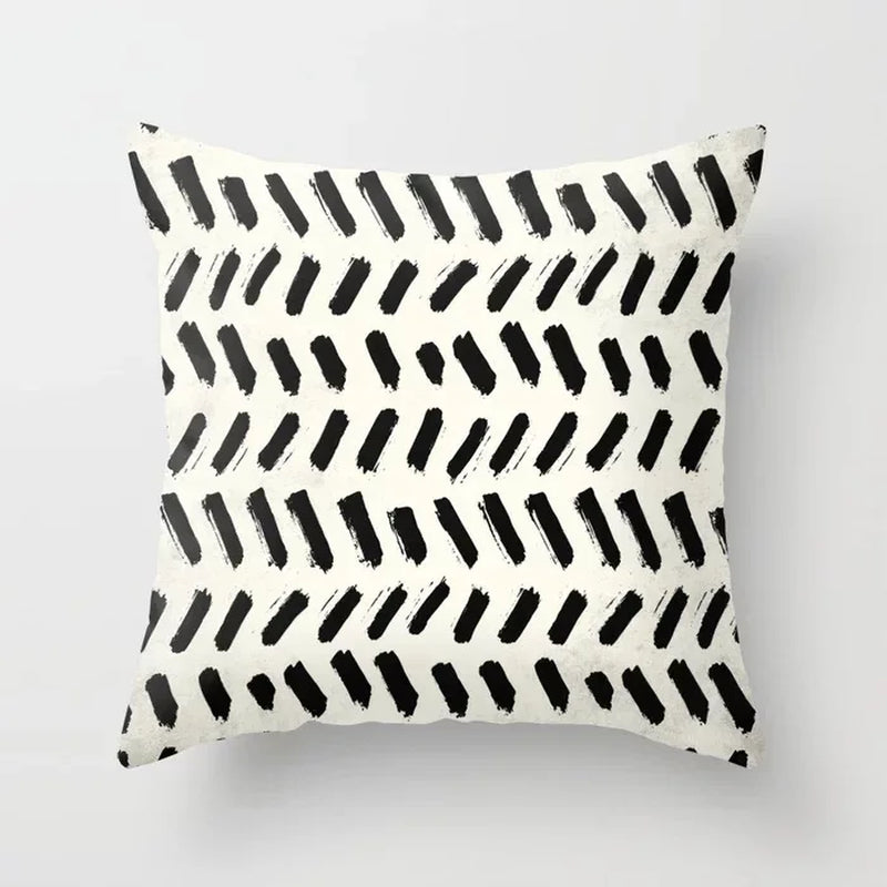 45X45CM Geometric Abstract Janet Office Cushion Pillow Case Car Cover Waist