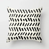 45X45CM Geometric Abstract Janet Office Cushion Pillow Case Car Cover Waist