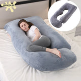 G Shaped Pregnancy Pillow Waist Support for Pregnant Women Maternity Breastfeeding Cushion Cotton 3KG Body Pillow