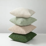 Soft Velvet Double-Sided Design Sofa Cushion Cover, Office Backrest Cushion Cover, Bedside Cushion Cover, Durable